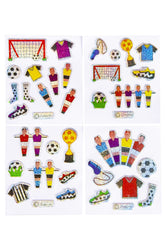 Stickers Voetbal Glanzend